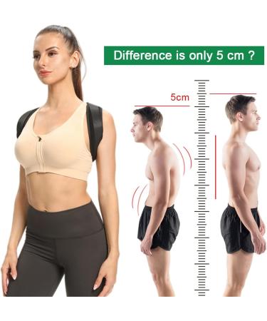 Adjustable Back Shoulder Posture Corrector Belt Clavicle Spine Support Reshape Your Body Home Office Sport Upper Back Neck Brace (Color : Gray Size : XXXL-Weight(135-150KG)) Gray XL-weight (90-120KG ) - Buy Online on GoSupps.com