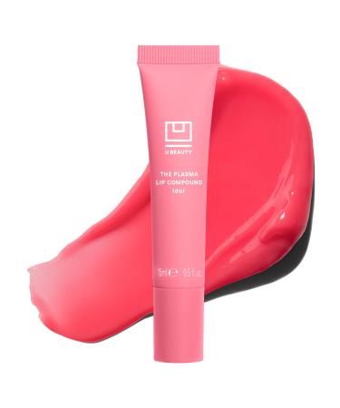 U Beauty The Plasma Tinted Lip Compound - Anti-Wrinkle Treatment - Shimmery Plumping Lip Gloss Hyaluronic Acid Deeply Hydrate Idol - 15 mL