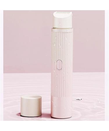 Qfdiwr Bikini Trimmer for Women 2in1 Womens Shaver Pubic Hair Trimmer Facial Hair Electric Shaver Leg and Body Care Product Pink - Buy Online on GoSupps.com
