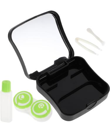 Solustre Contact Lens Case - Cute Small Animal Design Space-Saving Clear Holder for Travel & Storage - Buy Online on GoSupps.com