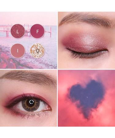  Nemopter Colorina Pro-Artist Eyeshadow Palette Desert Pink Eyeshadow Palette 18 colors Waterproof matte Eyeshadow - Buy Online on GoSupps.com