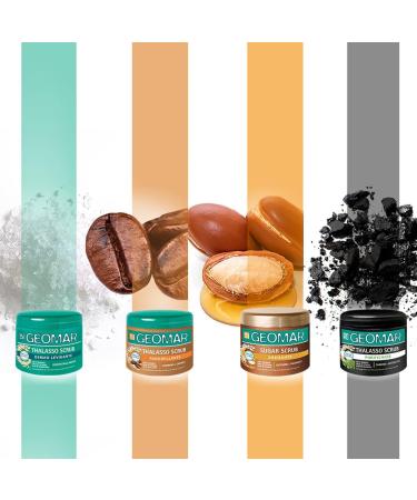  Geomar Geomar Thalasso Scrub Strawberry Emollient 6 x 600 g - Buy Online on GoSupps.com