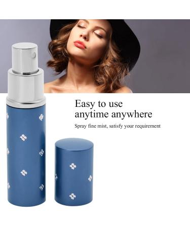 Buy 2pcs 10ml Portable Mini Refillable Perfume Spray Bottle for Travel - Blue Atomizer for Fragrance & Aftershave - Buy Online on GoSupps.com