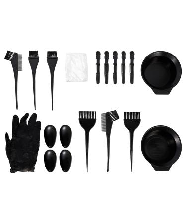 Lurrose 1 Set hair coloring tools Hair Dye Comb hair dyeing bowl hair Mixing Bowl dye mixing bowl hair dye bowl professional styling tools Hair Tinting hairpin plastic balance