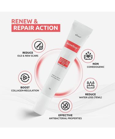 Brinton AcneScar Advanced Gel for Acne Scars & Acne Pits| Help to Reduce Old & New Scar| Reduces Pigmentation| Fights Acne & Blackheads | Suitable for All Skin Types for Men & Women 15g - Buy Online on GoSupps.com