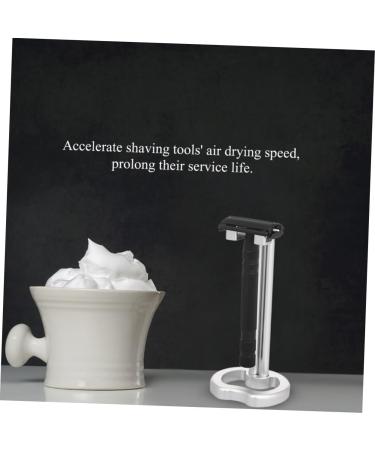 Healeved Shaving Stand Set - 2pcs Razor Storage Rack & Men s Shaving Tool Holder for Perfect Grooming - Buy Online on GoSupps.com