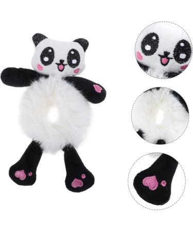 Beavorty giant panda head rope hair elastics scrunchies elastic hair band hair rubber black tiara hair ties hair gems for women black trim hair decoration animal hair tie holder fabric Miss - Buy Online on GoSupps.com
