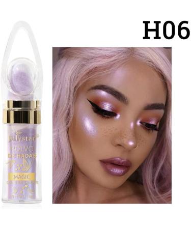PICKX Body Shining Powder Stick Fairy Powder Fairy Powder Shining Powder Fairy Powder Fairy Powder White Moonlight Powder Fairy Makeup Highlights Patch Powder (06#Purple) - Buy Online on GoSupps.com