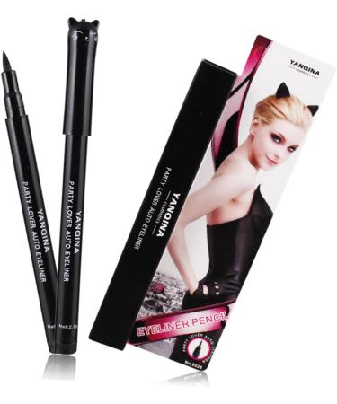FOMIYES 3pcs Waterproof Eye Liner Pencil Makeup Eyeline Pencil Eyeliner Three-dimensional Kitten 1 count (Pack of 1) Blackx3pcs - Buy Online on GoSupps.com