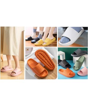 Buy Cegerne Thick Soles Slide-Resistant Slippers for Men & Women | Comfortable Bathing Shoes & Flaps - International Shipping Available - Buy Online on GoSupps.com