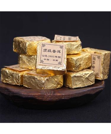 Th Puer 100 g de th noir bio naturel en brique Pu'er comprim pour une boisson saine