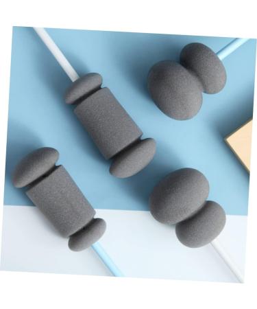 Solustre 4-Piece Bottle Brush Set - Long Handle Cleaning Brushes for Water Bottles Glass Baby Bottles & Household Scrubbing - Buy Online on GoSupps.com