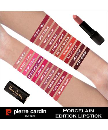 Porcelain Edition Matte Lipstick - Long Lasting Soft Beige | Premium Cosmetics for International Shipping - Buy Online on GoSupps.com