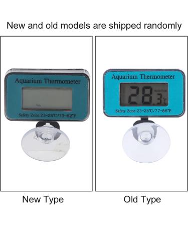 Fdit Aquarium Thermometer - Digital LCD Temperature Meter with Suction Cup for Accurate Diving Temperature Measurement - Buy Online on GoSupps.com