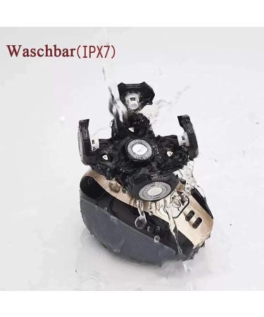 Buy Men's 5 in 1 Cordless Electric Razor - Rotary Shaver & Grooming Kit for Bald Heads Beard Hair & Nose Trimming - International Shipping Available - Buy Online on GoSupps.com