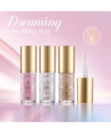 Buy Glitter Lip Oil - Hydrating Tinted Lip Balm & Shimmery Lip Gloss | Nourishing Non-Sticky Lip Care - Buy Online on GoSupps.com