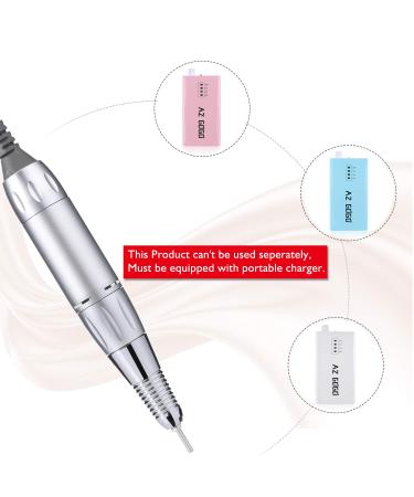 AZ GOGO Handpiece for TP283 Nail Drill Machine - 30000 RPM Portable Electric Nail Drill for Acrylic Nails (Charger Included) - Buy Online on GoSupps.com