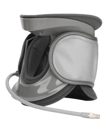 Cervical traction device neck fixation inflatable stomach moderate traction reduced neck load relieves pain for the office for neck diseases