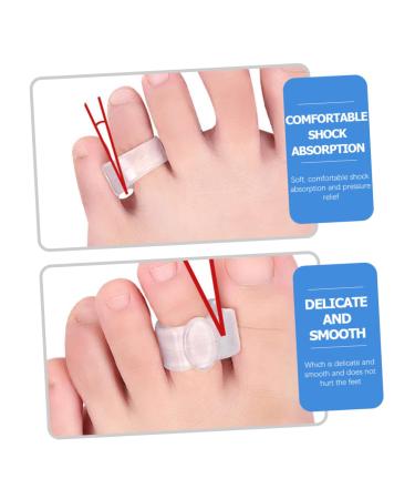 Mobestech 4 Pairs Foot Separator for Women - Bunion Overlapping Spacers & Foot Splitter for Pain Relief - Buy Online on GoSupps.com