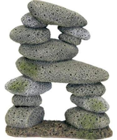 Rosewood Tall Pebble Archway Aquarium Decor