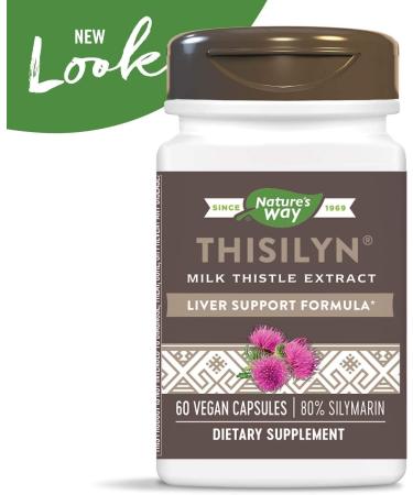 Nature's Way Thisilyn Milk Thistle Extract - Standardized Herbal Supplement for Liver Health - Buy Online on GoSupps.com