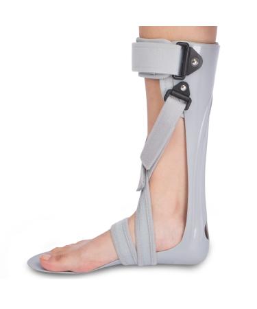 Afo Foot Drop Brace Splint Ankle Foot Orthosis Walking with Shoes or Sleeping for Stroke Hemiplegia(Small-Left)