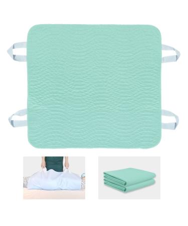 2 Pack Bed Pads for Incontinence Washable Reusable Mattress Pad Waterproof with 4 Convenient Handles Bed Pads for Incontinence Person 36  34 Inch
