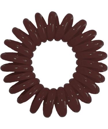 Buy Brown Plastic Hair Ties - Children's Hair Accessories Spiral Braid Coils on SB Card | 2359-01 - Buy Online on GoSupps.com