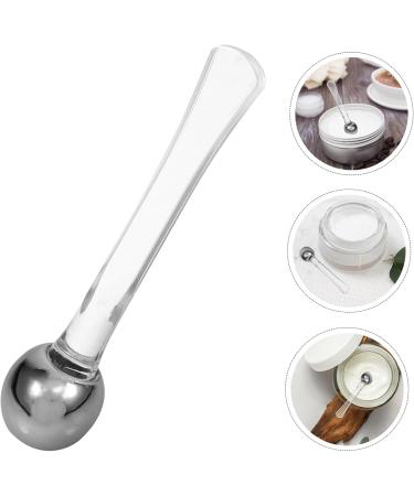  Healvian Healvian Makeup Spatula Skin Care Spatula Cosmetic Spoon for Eye Cream Face Cream Applicator Mini Reusable for Easy Application - Buy Online on GoSupps.com