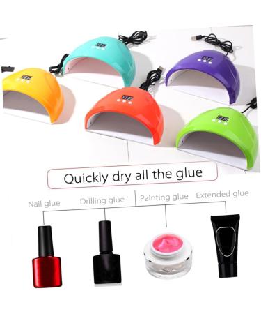 Healeved 2pcs 12 Nail Dryer Nail Art Tools Accessories Gel Nail Curing Gel LED Dryer Manicure Tool Nail Polish Dryer Nail Gel Polish Curing Machine Grill - Buy Online on GoSupps.com