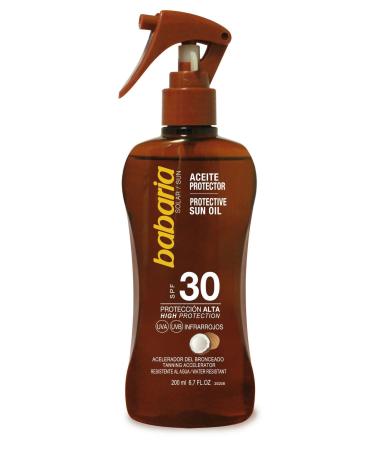 Babaria Sunscreen Spray Coconut Oil SPF30-200 ml