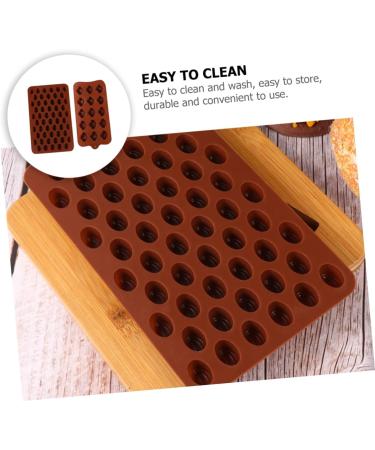 Alipis 10 Pcs Chocolate Mold Cookie Baking Soap Mold Silicone Lollipop Mold Muffin Silicone Molds Pudding Kitchen Frying Mould Ice Cube Trays Chocolate Baking Mold Ice Cubes Fondant Mold - Buy Online on GoSupps.com