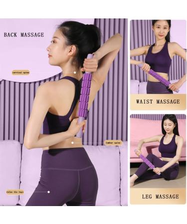 2-in-1 Massage Tools - Straight Roller Stick & Backhums Set for Lymphatic Drainage & Muscle Formation - Unity Variable Rose - International Shipping Available - Buy Online on GoSupps.com