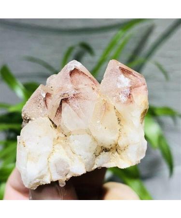 Natural Crystal Rough Stone 50g Natural Red Ghost Pyramid Quartz Crystal Cluster Specimens Balance Gemstone Decoration - Buy Online on GoSupps.com