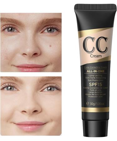 CC Cream | Spf15 Foundation Cosmetics Face Concealer Makeup - Makeup Primer 30g Skin Tone Insulation Cream Adjusting Face Primer Cosmetics Anloximt - Buy Online on GoSupps.com