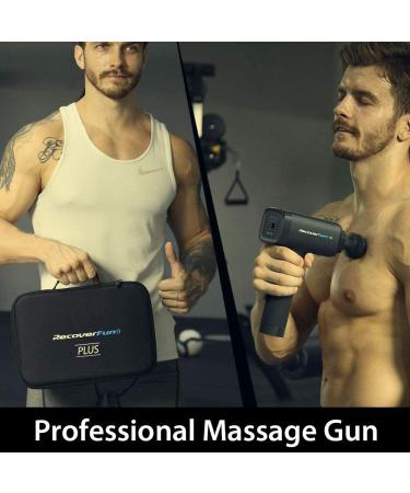 Recoverfun Plus Massage Gun - 13mm Deeper Tissue Percussion for Fitness Experts and Athletes - Buy Online on GoSupps.com