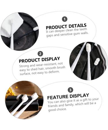 Ultechnovo 6-St Nano Toothbrush for Pregnant Women | Extra Soft Manual Brush | Micro Toothbrushes for Adults | Japan Quality - Buy Online on GoSupps.com