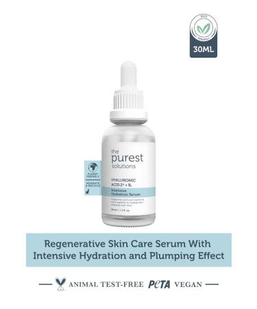 Intensive Hydration Serum with Hyaluronic Acid 2% & B5 | Anti-Aging Moisturizer for All Skin Types | Vegan & Cruelty Free | Eco-Friendly | 1 fl. oz - Buy Online on GoSupps.com