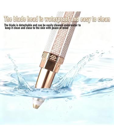 Yuragim Portble Electric Facial Hair Remover for Women 4 in 1 Electric Facial Shaver Nose Hair Trimmer USB Eyebrow Razor for Face Eyebrows Ears Armpits Bikinis - Buy Online on GoSupps.com