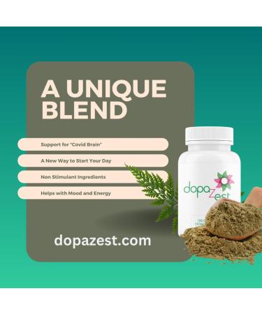 DopaZest- Support for Mental Clarity Covid Brain and Brain Fog*. (120 Capsules) - Buy Online on GoSupps.com