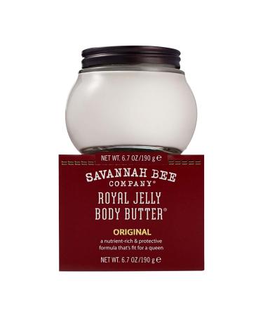 Savannah Bee Company Luxurious Royal Jelly Body Butter ORIGINAL Formula - Deeply Moisturizes  Nourish and Revitalize 6.7 Ounce