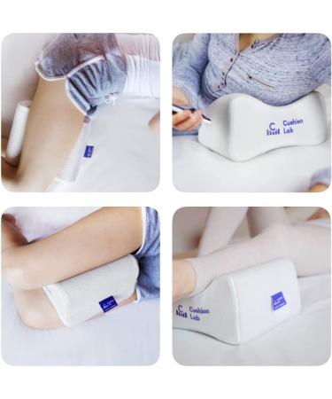 Orthopedic Knee Pillow for Side Sleepers - Pain Relief & Support - Memory Foam Contour Wedge - Large Size - Buy Online on GoSupps.com