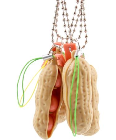 Squeeze Beans & Peanuts Keychain Sensory Facial Expressions Squeeze-a-Bean 2 Peanut Beans - Buy Online on GoSupps.com