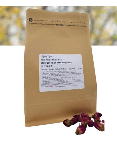 Rose Red Rose Buds 8oz - Buy Online on GoSupps.com