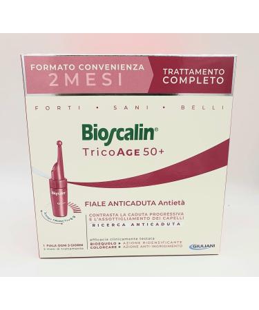 Bioscalin TricoAge 50+ ampoules against hair loss for women 16 ampoules of 3.5 ml each