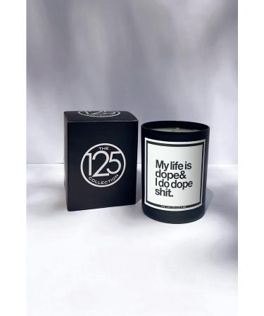 My Life is Dope Candle | Spicy Blood Orange | 80 Hour Burn | Vegan Soy Wax | Luxury Scented Home Candle (12 oz) - Shop Internationally - Buy Online on GoSupps.com