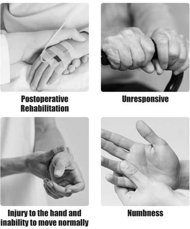 Robotic Gloves for Hemiplegia Rehabilitation Assisted Hand Function Rehabilitation Equipment Automatic/Finger/Mirror Mode Optional Promote Blood Circulation - Buy Online on GoSupps.com