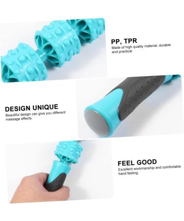 Healeved Roller Massage Device - Ultimate Muscle Roller Tool for Body Legs & Shoulders | TPR Fitness Roller Stick for Deep Tissue Relief - Buy Online on GoSupps.com