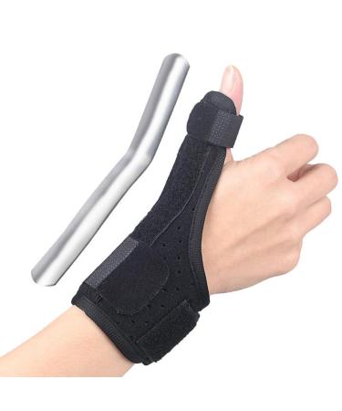Finger Guard Splint - Breathable Fabric Thumb Support & Neoprene Protector for Injury Recovery - International Shipping Available - Buy Online on GoSupps.com