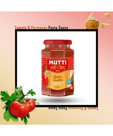 Mutti Pasta Sauce Pick N Mix - Choose From 4+ Flavours | Tomato-Basil Tomato-Parmesan Tomato-Chilli Tomato-Grilled Vegetables Flavors - Authentic Taste of Italy| 4 Pack (400g each) - Buy Online on GoSupps.com